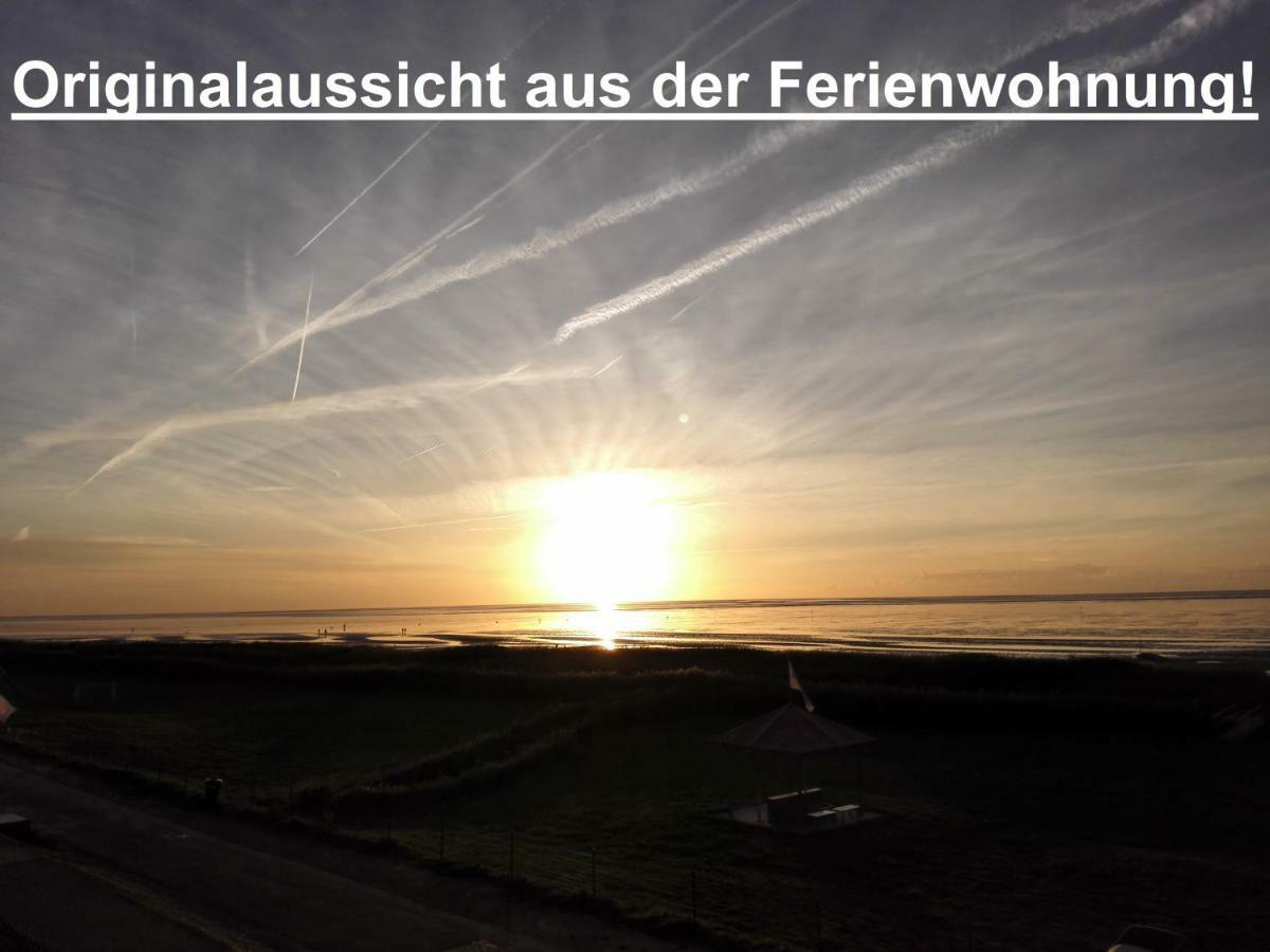 180° Panoramameerblick - Ferienwohnung Sandkorn Cuxhaven Eksteriør billede