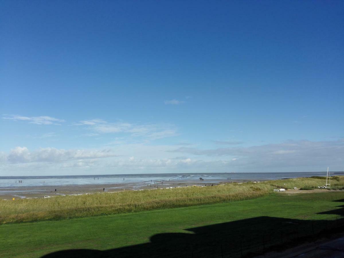 180° Panoramameerblick - Ferienwohnung Sandkorn Cuxhaven Eksteriør billede