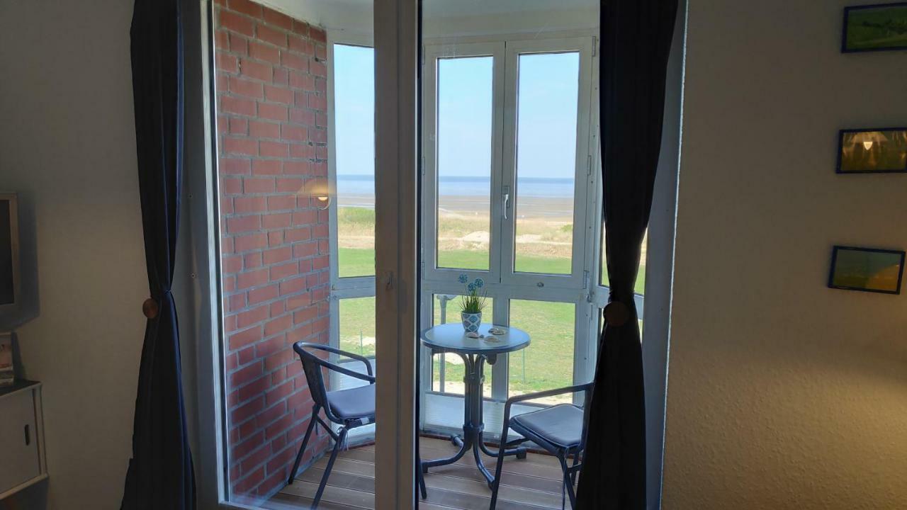 180° Panoramameerblick - Ferienwohnung Sandkorn Cuxhaven Eksteriør billede