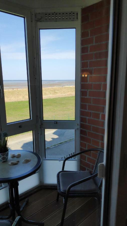 180° Panoramameerblick - Ferienwohnung Sandkorn Cuxhaven Eksteriør billede